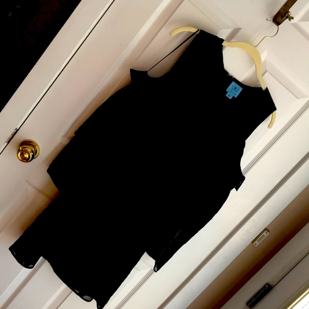 CeCe Black Cocktail Dress, Size 10
